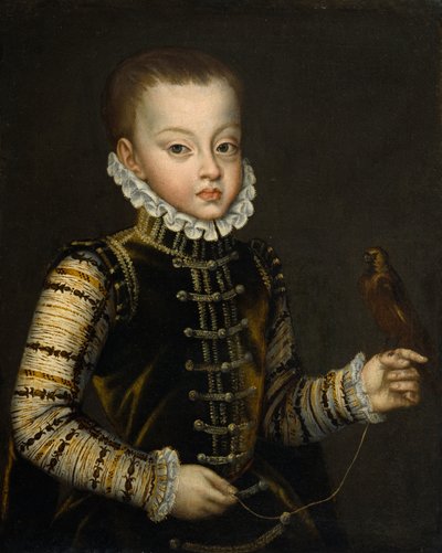 Portret infanta Ferdynanda Hiszpańskiego autorstwa Alonso Sánchez Coello