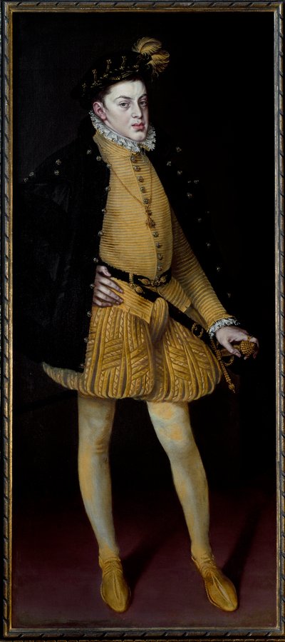 Portret księcia Don Carlosa autorstwa Alonso Sánchez Coello