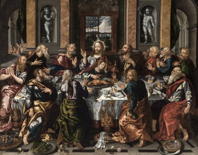Ostatnia Wieczerza, ok. 1588 r. autorstwa Alonso Vázquez