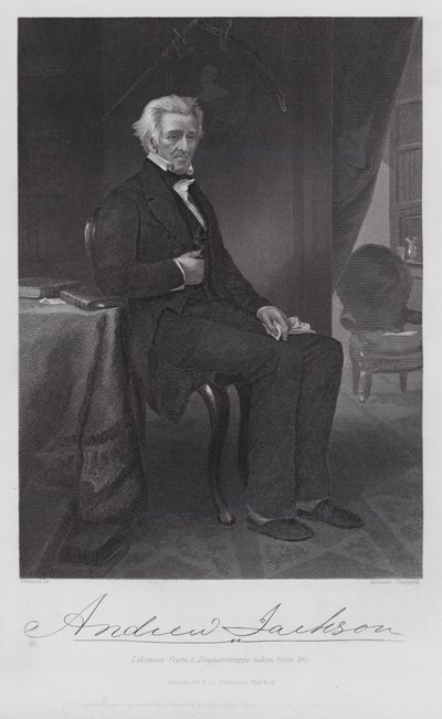 Andrew Jackson (Grawerowanie) autorstwa Alonzo (after) Chappel