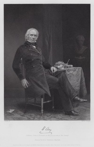 Henry Clay (Grawerowanie) autorstwa Alonzo (after) Chappel