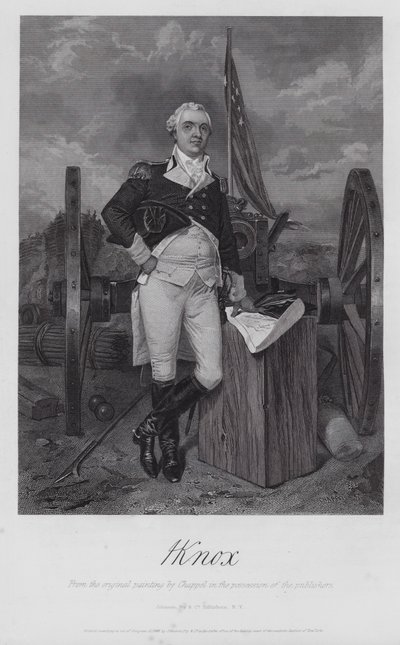 Henry Knox (Grawerowanie) autorstwa Alonzo (after) Chappel