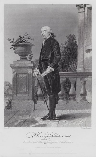 Henry Laurens (Grawerowanie) autorstwa Alonzo (after) Chappel