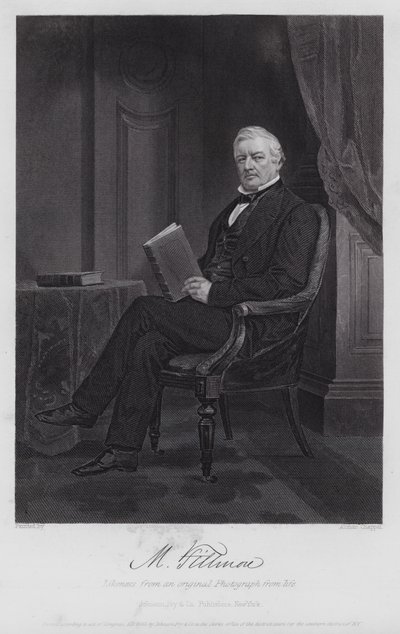 Millard Fillmore (grawerowanie) autorstwa Alonzo (after) Chappel