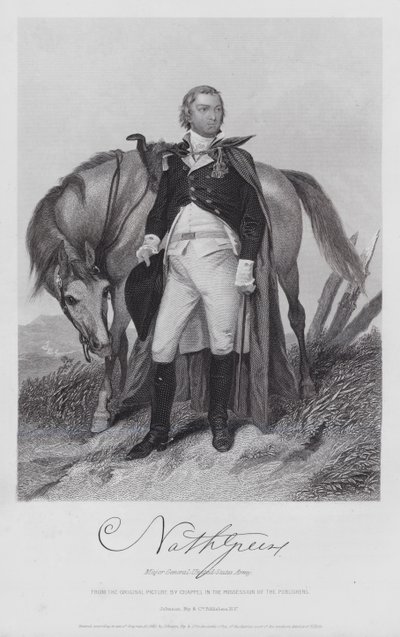 Nathaniel Greene (Grawerowanie) autorstwa Alonzo (after) Chappel