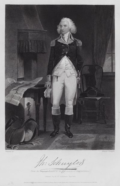 Philip Schuyler (Grawerowanie) autorstwa Alonzo (after) Chappel