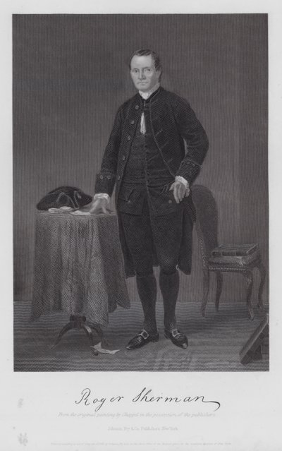 Roger Sherman (grawerunek) autorstwa Alonzo (after) Chappel