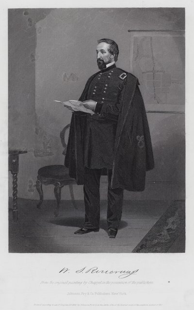 William Stark Rosecrans (grawerunek) autorstwa Alonzo (after) Chappel