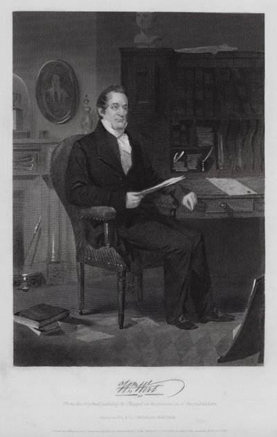 William Wirt (Grawerowanie) autorstwa Alonzo (after) Chappel