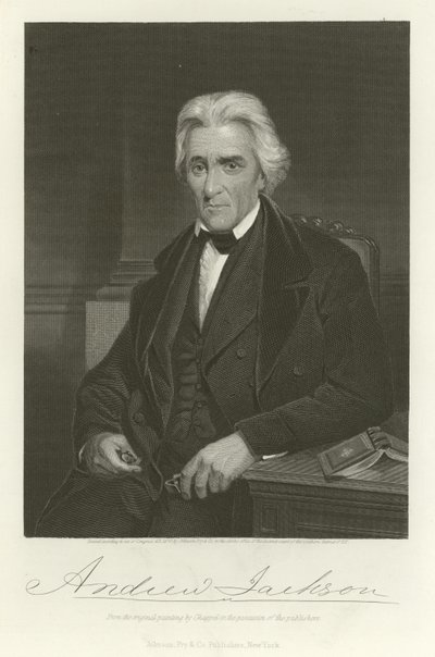 Andrew Jackson autorstwa Alonzo Chappel