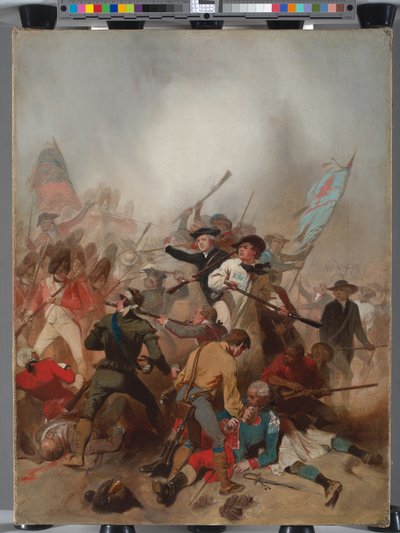 Bitwa pod Bunker Hill, 17 czerwca 1775, 1859 autorstwa Alonzo Chappel