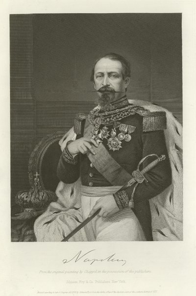 Napoleona III autorstwa Alonzo Chappel