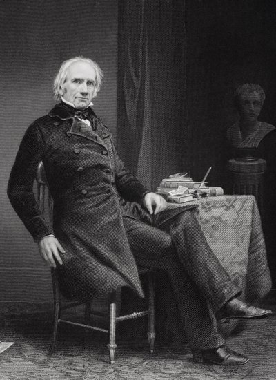 Portret Henryka Claya (1777-1852) autorstwa Alonzo Chappel