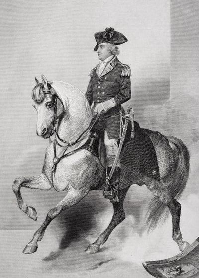 Portret Bramy Horatio (1728-1806) (lito) autorstwa Alonzo Chappel