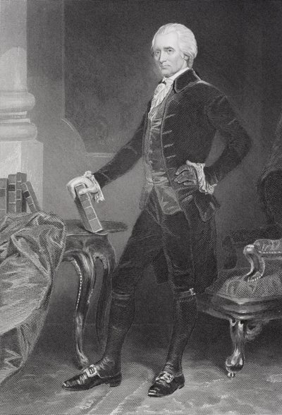 Richard Henry Lee (1732-94) autorstwa Alonzo Chappel
