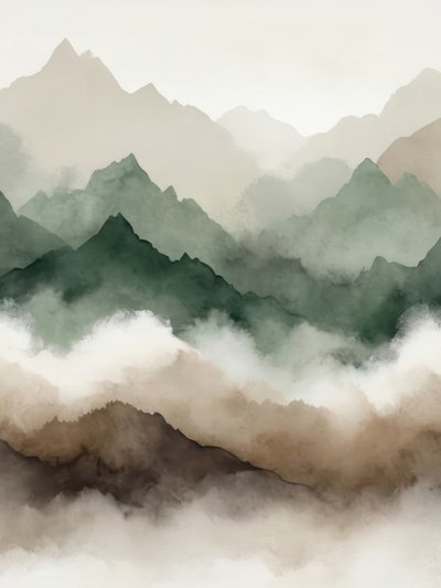 Warstwy Misty Mountain autorstwa Alpenglow Workshop