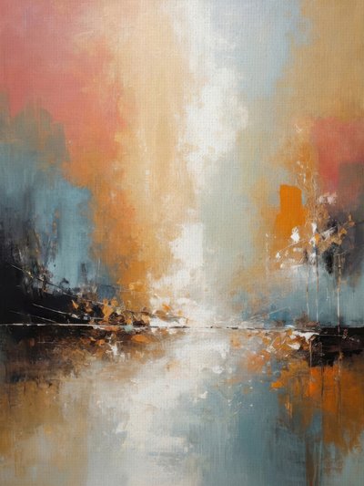 Żywe abstrakcyjne odbicia autorstwa Alpenglow Workshop