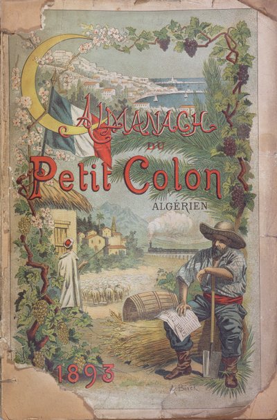 Almanach „Le Petit Colon Algerien” autorstwa Alphonse (after) Birck