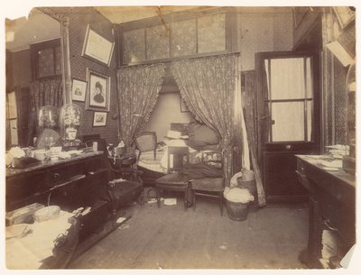 Zabójstwo wdowy Limoy (Widok z loży) autorstwa Alphonse Bertillon