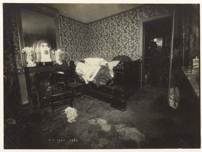 Crime de Passage du Poteau 17 autorstwa Alphonse Bertillon