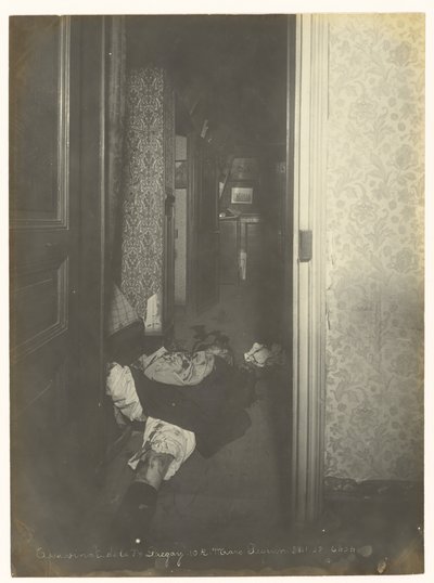 Odkrycie zwłok autorstwa Alphonse Bertillon