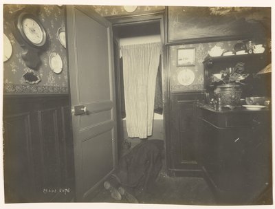 Odkrycie ciała autorstwa Alphonse Bertillon