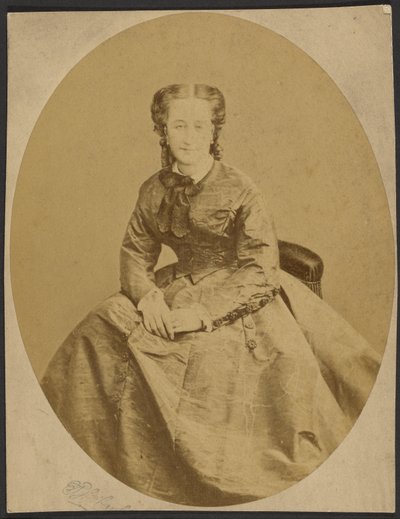 Pauline de Metternich, z domu Pauline Sander autorstwa Alphonse J. Liébert