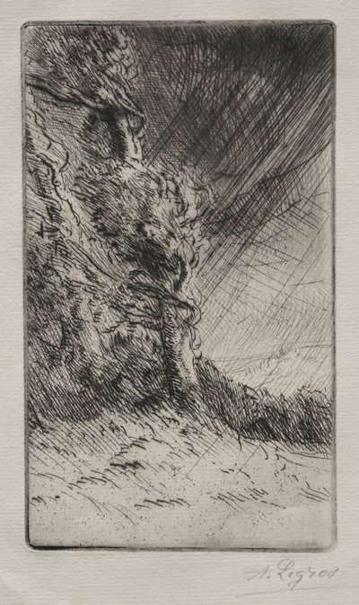 Podmuch wiatru autorstwa Alphonse Legros