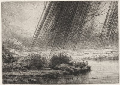 Sztorm. autorstwa Alphonse Legros
