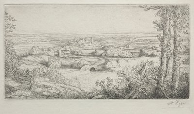 Dolina w Burgundii Dolina w Burgundii. autorstwa Alphonse Legros