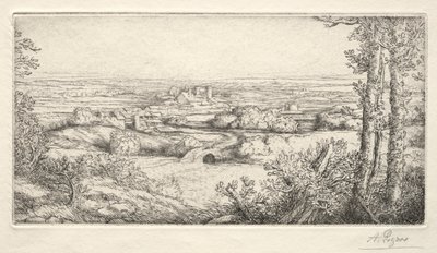 Dolina w Burgundii Dolina w Burgundii. autorstwa Alphonse Legros