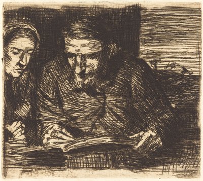 Księga rachunkowa autorstwa Alphonse Legros