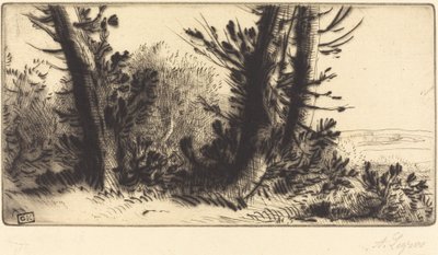 Across Country Mistrz trawersów. autorstwa Alphonse Legros