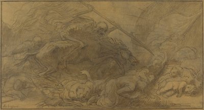 Po bitwie. autorstwa Alphonse Legros