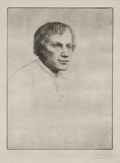 Alfreda Stevensa. autorstwa Alphonse Legros