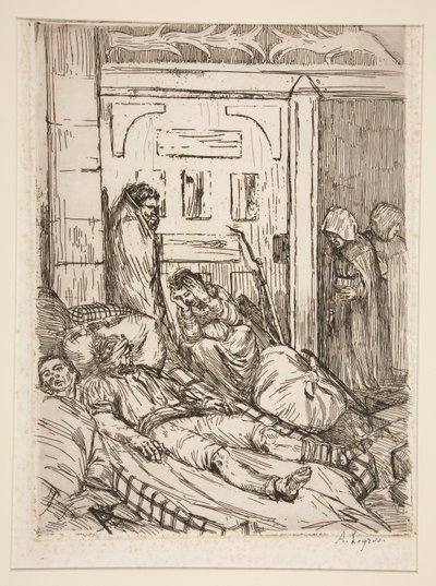 Karetka autorstwa Alphonse Legros