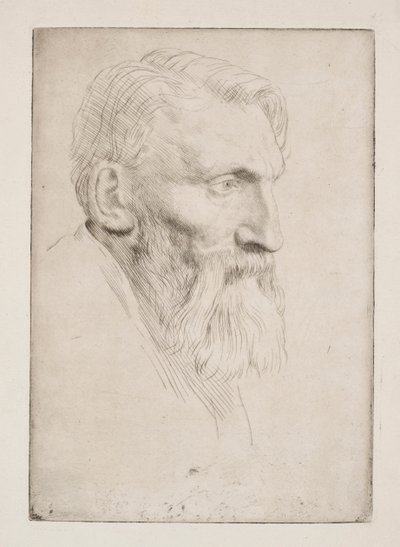 Auguste Rodin autorstwa Alphonse Legros