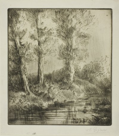Banki Saint-Pré autorstwa Alphonse Legros