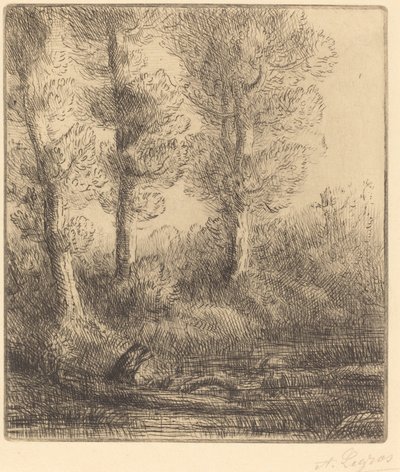 Brzegi Saint-Pre (Rive du Saint-Pre) autorstwa Alphonse Legros
