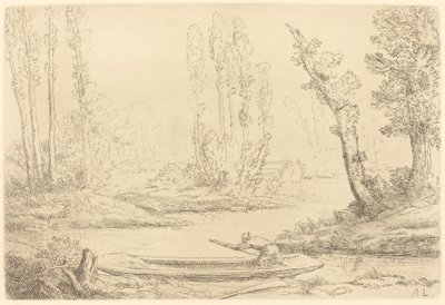 Brzegi Sommy w pobliżu Amiens autorstwa Alphonse Legros