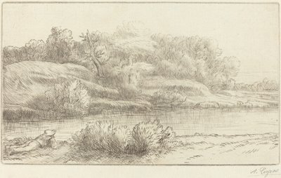 Brzegi Venelle Brzeg Venelle. autorstwa Alphonse Legros