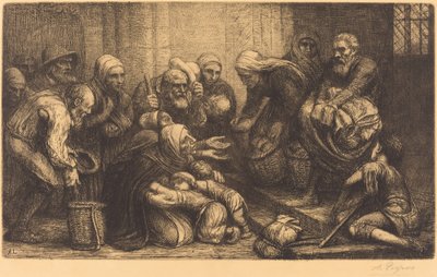 Żebracy z Brukseli autorstwa Alphonse Legros