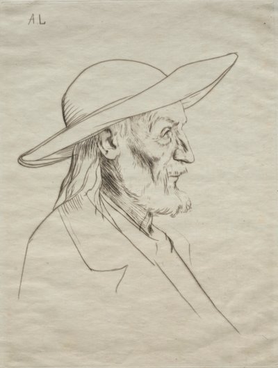 Chłop bretoński autorstwa Alphonse Legros