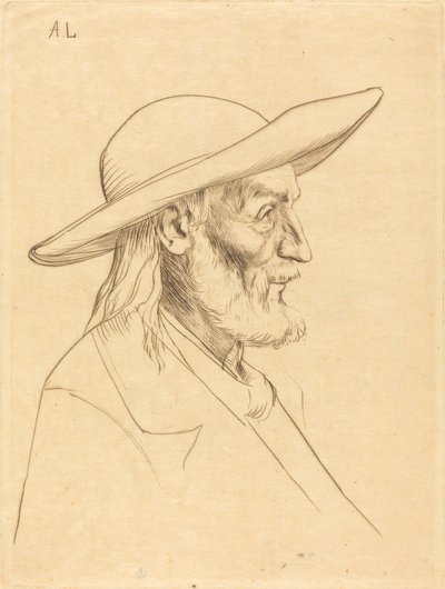 Chłop bretoński Chłop bretoński. autorstwa Alphonse Legros