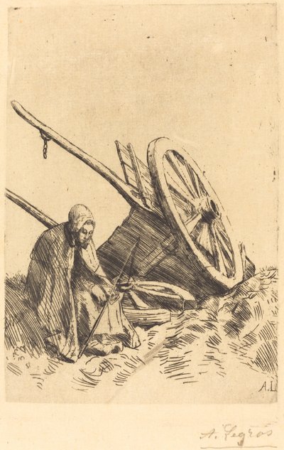 Zepsuty koszyk autorstwa Alphonse Legros