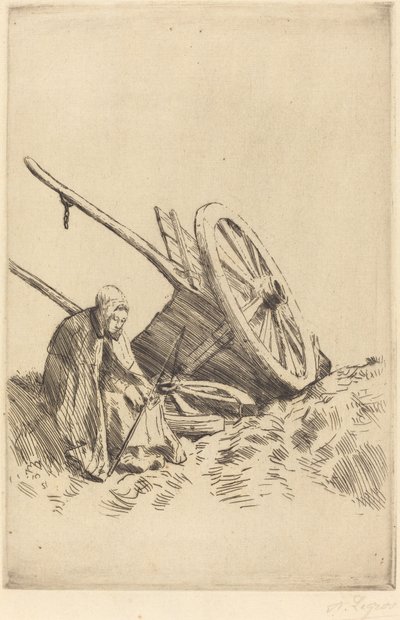 Zepsuty wózek Zepsuty wózek. autorstwa Alphonse Legros