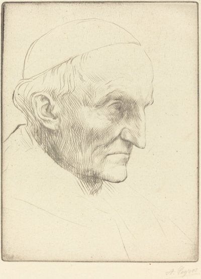 Kardynał Manning, trzecia płyta. autorstwa Alphonse Legros