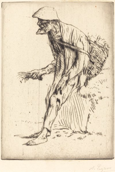 Sprzedawca Chwastów autorstwa Alphonse Legros