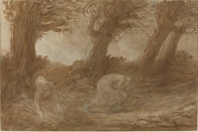 Clap of Thunder [rekto]. autorstwa Alphonse Legros