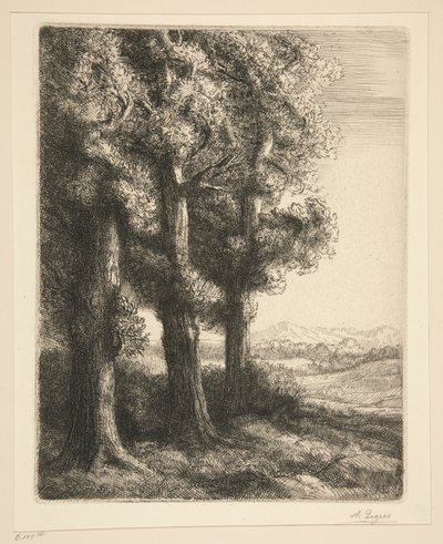 róg autorstwa Alphonse Legros